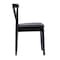 Flash Furniture Chester Solid Wood Black Dining Chairs w/Curved Spindle Backrests and Black Vinyl Seats, 2PK 2-XU-DG-W0359-BLK-GG - alternate 10